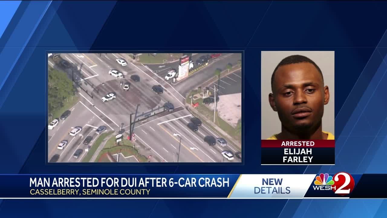 FHP: Man facing DUI charges after multi-vehicle crash in Seminole ...