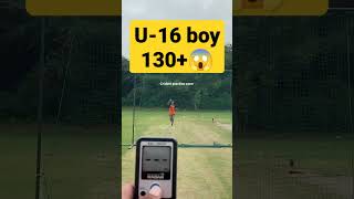 16 years old boy 130+kph medium pacer 💯 fast Bowling practice #shorts screenshot 5