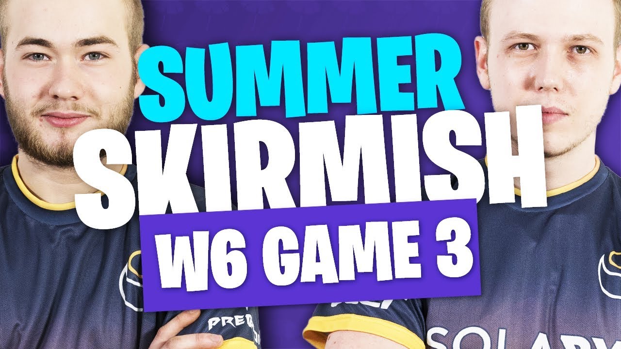 SUMMER SKIRMISH x TWITCH RIVALS WEEK 6 EU - GAME 3 (Kinstaar Jbzz Hunter mzQQQ Yoshi)