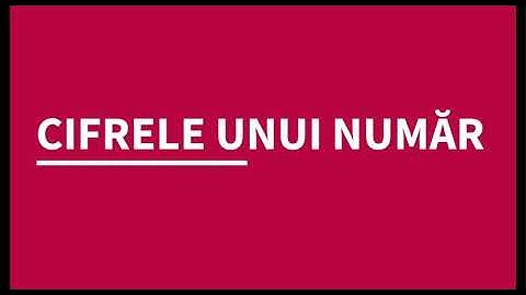 Cifrele unui numar. Algoritm C++