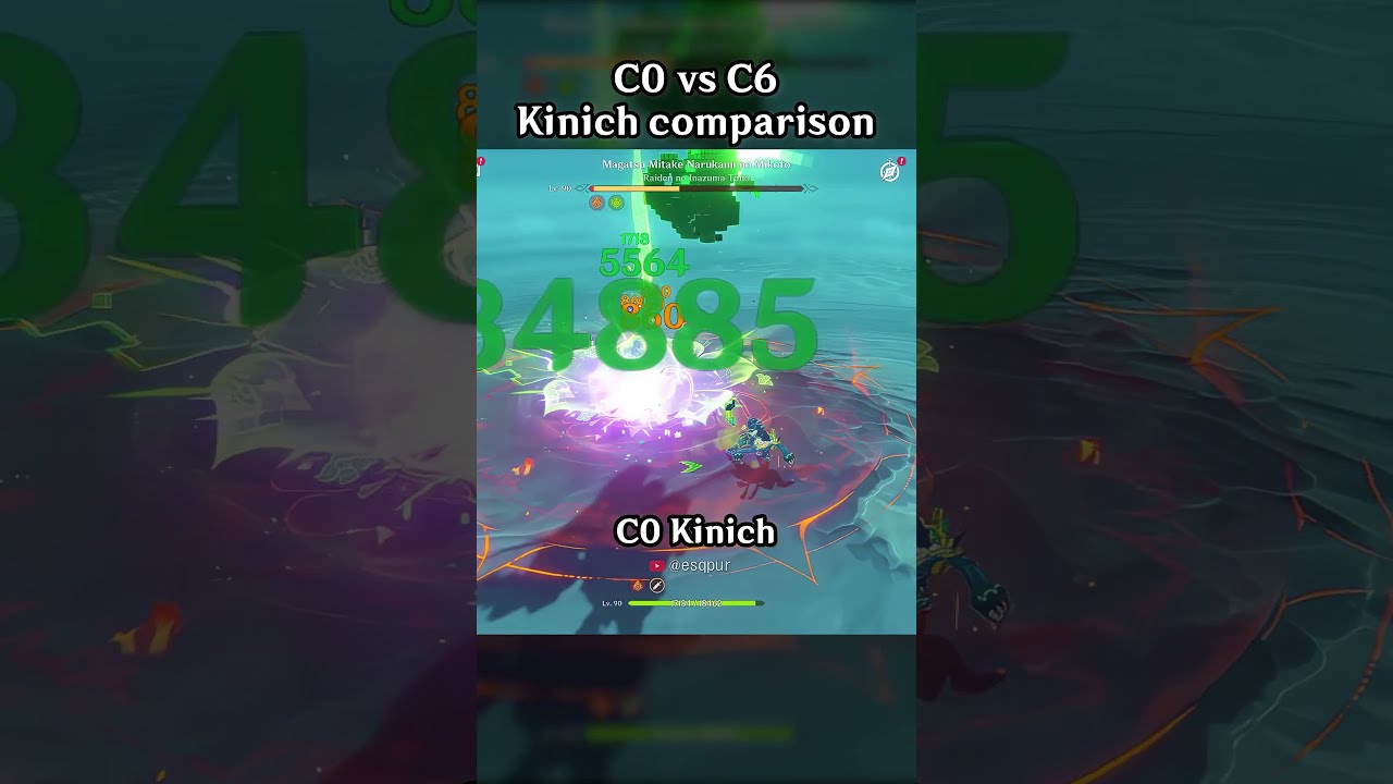 C0 VS C6 KINICH COMPARISON