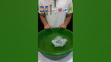 TRY TO GUESS HOW MANY TISSUE PAPER IT TOOKS! 😱 #experiment #asmr