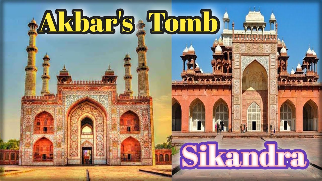 Akbar's Tomb Sikandra|Tomb of Mughal Emperor Akbar in Agra| History & Architecture
