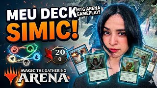 Gameplay MTG Arena Pioneer (Deck Simic)