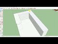 Designing a kitchen  part 1 in complete sketchup