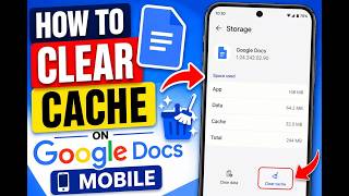 How To Clear Cache In Google DOCS Mobile