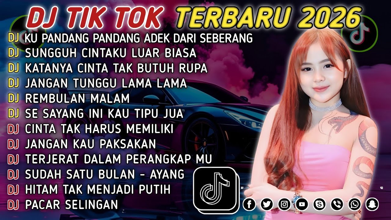 DJ TIKTOK TERBARU 2026 || DJ CINTA DARI SEBERANG 🎵 DJ SUNGGUH CINTAKU LUAR BIASA 🎵 FULL ALBUM❗❗