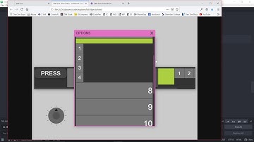ZIM Bubbling: 85. List and Toggle - #HTML #Canvas #JavaScript, #CreateJS, #ZIMjs