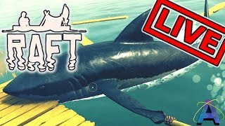 🔴 I'M LOST AT SEA AGAIN!!! Raft Live