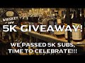5k Subscriber Giveaway!  What is up for grabs this time?