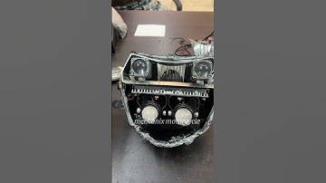 TVS Apache RTR 4V Headlight Upgrade. #tvs #rtr #modification