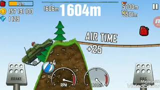 Hill climb racing tank forest hard hills (0 - 5500) screenshot 1