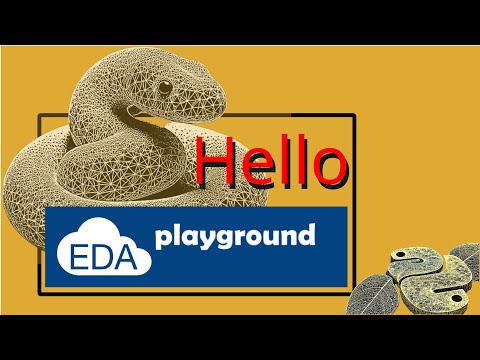Get started with EDAplayground