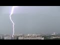 Гроза в Казани и ЛИВЕНЬ! Молния попала в дом... 2015... lightning strike building.