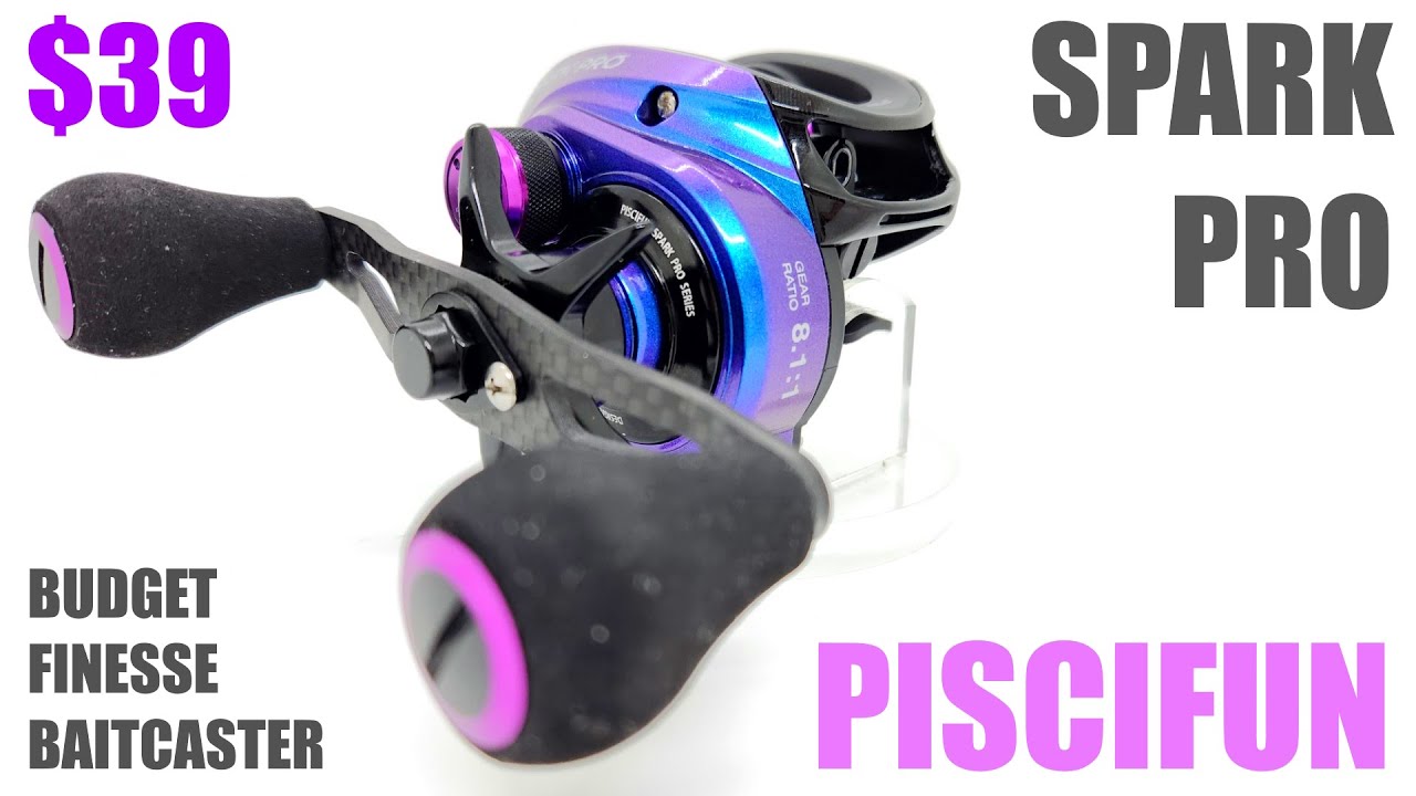 Piscifun SPARK PRO $39 Finesse BaitCaster!!! 