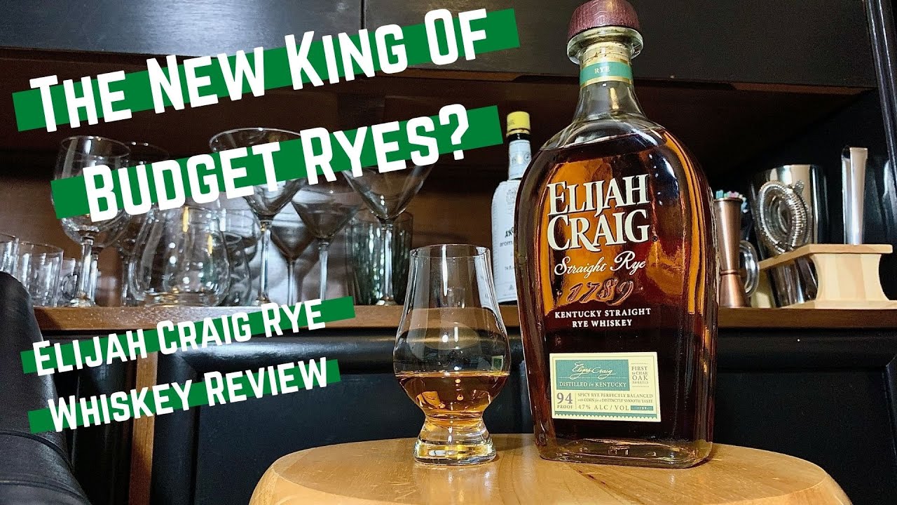 Elijah Craig Rye Whiskey Review | A Great Budget Rye?