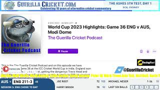 The Ashes,  5th Test, day 1, Sydney screenshot 3