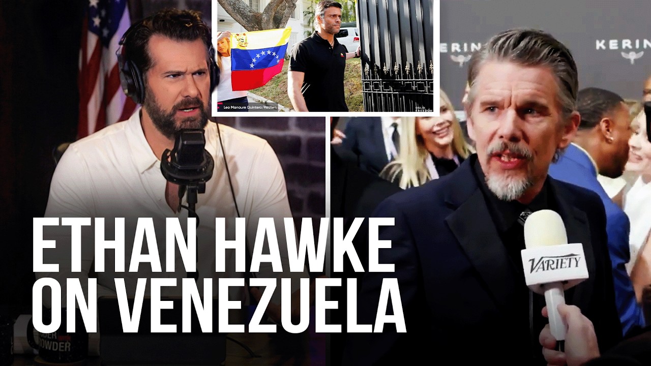 Ethan Hawke’s Venezuela Rant Is the Most R*TARDED, Pretentious Thing I've Ever Heard