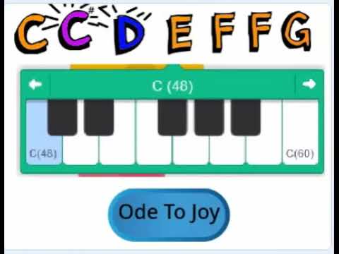 Ode to Joy in Scratch   Let's Make Music