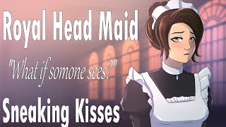 Sneaking Kisses with the Royal Head Maid [Forbidden Love] [Roleplay] [Soft Voice] screenshot 1
