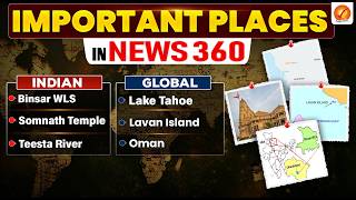 Places in News UPSC 2025-26 I UPSC Prelims 2026 I May 2nd Week | Vajiram and Ravi