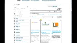Supplier Development Academy Video 5.1 - Creating Your Profile Short Card