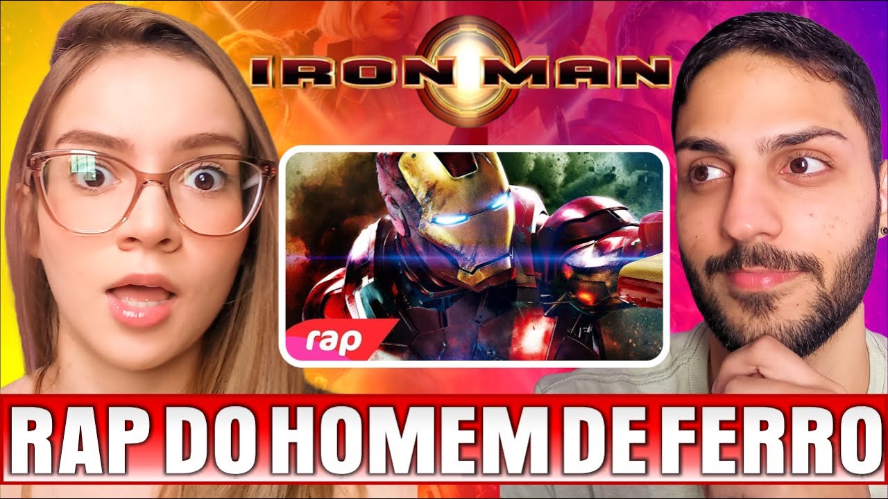 Profª de Geografia Reage｜Rap do Homem de Ferro - I AM IRON MAN｜NERD HITS｜REACT