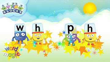 Learn to Read WH & PH | Phonics and Word Magic | @officialalphablocks