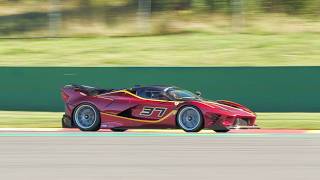Ferrari FXX K EVO SOUND - Accelerations & Downshifts at Spa-Francorchamps!