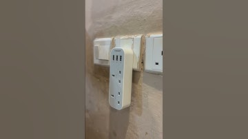 Unboxing Travel Adapter with 2 Outlet 3 USB Charger #Shorts