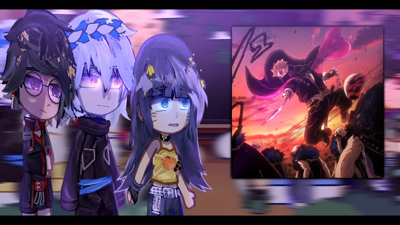 Boruto two blue Vortex react to Chapter 30||GCRV||Boruto two blue vortex||Boruto gacha||Satborn