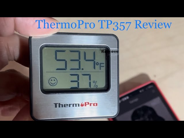 ThermoPro TP49 Digital Thermometer Hygrometer Indoor Weather