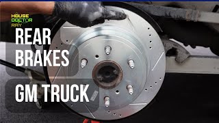 Replace rear brake pads & rotors on GM truck 2014-2020 - Silverado, Sierra, Yukon, Suburban by House Doctor Ray 10,965 views 6 months ago 12 minutes, 22 seconds