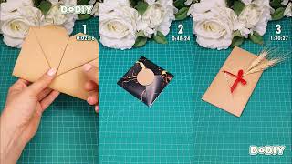 3 Easy DIY Paper Envelopes | Gift & Greeting Card Envelopes