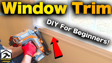 How to Install Interior Window Trim | Fast & Easy DIY For Beginners!
