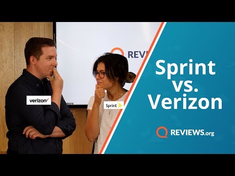 Verizon vs. Sprint - Comparing Price, Coverage, Speed, Plans, and Data