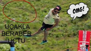 Hilmicem Adeta Uçtu - Survivor 2018 59.Bölüm - Allahuekber Remi̇x Uçakla Beraber Havada Uçtu