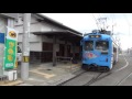 路面電車　とさでん交通　伊野駅　旧車庫引込線跡へ徒歩前面展望　トワイライトゾーン