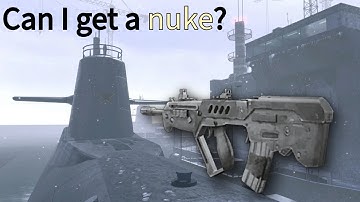 Can I get a nuke with the TAR-21 on Sub Base?