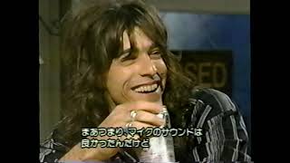 Ratt / Interview on Japanese TV Show / 1989 / Stephen Pearcy / Warren DeMartini /