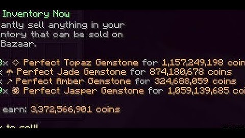 gemstone macro showcase hypixel skyblock