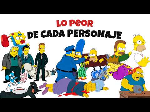 The WORST Acts of Every Simpsons Character (+100 Characters)