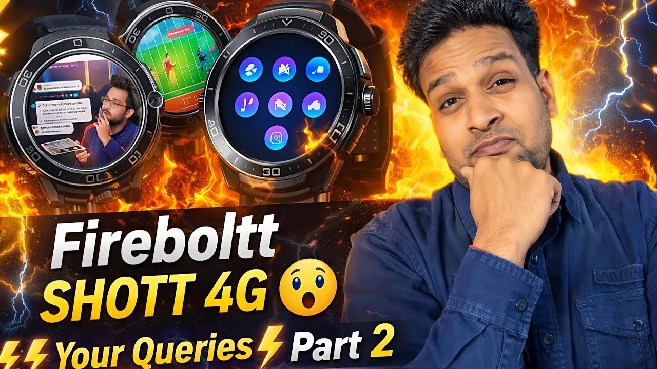 Fire-boltt SHOTT 4G 🤔 Your queries | Part 2 | Issues resolved | New video | Shott watch issues | New