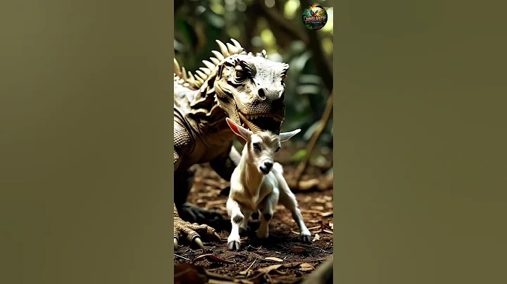 Komodo Dragon Consume Goat #shorts #shortsfeed #wildlife #animals #nature #forest #komodo #survival
