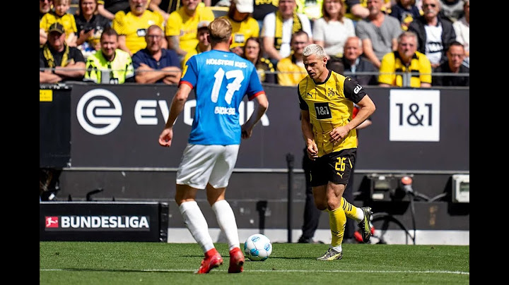 Dortmund Dominates: Borussia Win Thrilling Match Against Holstein Kiel | Champions League Spotlight