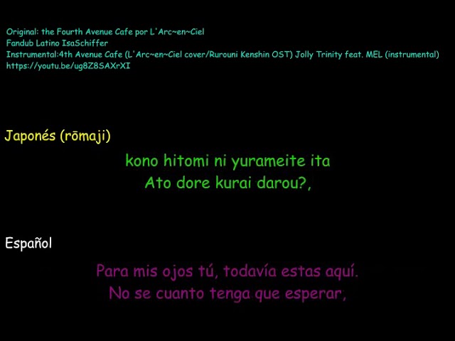 The 4th Avenue Cafe Karaoke Japones Y Fdlatino Youtube