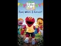 Elmo's World: Food, Water & Exercise (2005 VHS)