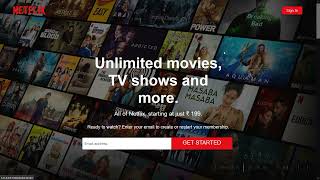 NETFLIX CLONE HTML 5 CSS 3 FULL STACK WEB DEVELOPMENT