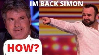 HES BACK AFTER 17 years for SIMON? "WOW!!  and original song JUICY FRUIT!