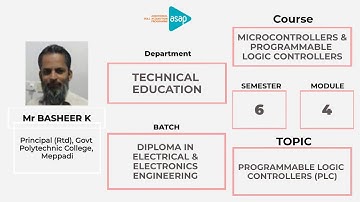 ASAP Polytechnic Session 15 | 𝐄𝐄𝐄 | 𝐒𝟔 | 𝐏𝐫𝐨𝐠𝐫𝐚𝐦𝐦𝐚𝐛𝐥𝐞 𝐋𝐨𝐠𝐢𝐜 𝐂𝐨𝐧𝐭𝐫𝐨𝐥𝐥𝐞𝐫𝐬 𝐛𝐲 𝐌𝐫 𝐁𝐚𝐬𝐡𝐞𝐞𝐫 𝐊